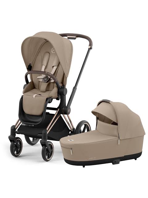 Cybex Коляска 2 в 1 Priam IV Cozy Beige шасси Rosegold | купить в  Калининграде | Магазин Кроха