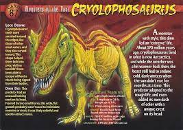 cryolophosaurus weird n wild creatures wiki fandom wild creatures prehistoric creatures weird creatures