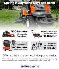 Get free quotes in minutes from reviewed, rated & trusted lawn mower experts on airtasker. Spring Husqvarna Days Http Www Husqvarna Com Us Husqvarna Days Utm Campaign Spring Husqvarna Days 2013 S Husqvarna Riding Lawnmower Outdoor Power Equipment