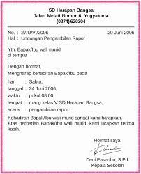 Jalan panglima sudirman no.181 turen malang telepon (0341) 888888 8 Contoh Surat Dinas Resmi Yang Baik Dan Benar Struktur Lengkap