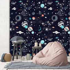 Check out this fantastic collection of constellation wallpapers, with 43 constellation background images for your desktop, phone or tablet. Space Planets Constellations Removable Wallpaper 24 Inch X 10 Ft On Sale Overstock 31601544