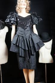 80s Avant Garde Sequin Peplum Dress Susan Rosselli For Vijack 80 S Designer Black Tafetta Peplum Party Dress Madon Dresses Peplum Dress Sequin Peplum Dress