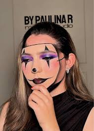 Maquillaje De Halloween De Presentadora De Circo