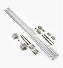 Sliding door systems (furniture wood doors) sliding door systems (furniture glass and wood doors) floor sliding system (wood or aluminum doors) more. Overlay Bypass Sliding Door Hardware Lee Valley Tools