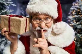 Papa noel sorpresa images libres de droit, photos de Papa noel sorpresa