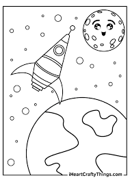Printable galaxy space coloring pages. Outer Space Coloring Pages Updated 2021