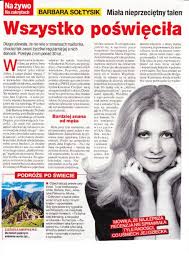 Check spelling or type a new query. Barbara Soltysik Na Zywo Magazine Pictorial Poland 22 February 2018 Famousfix Com Post