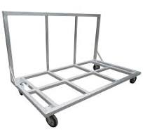 ProX X-STG4X8 Rolling Stage Dolly Cart Fits up to (10) 4x8 ...