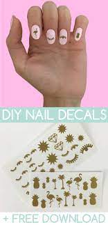 Download How To Create Vinyl Nail Decals Craftables Blog