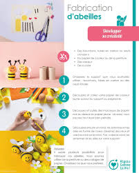 Fabrication D Abeilles Rigolo Comme La Vie Loisirs Creatifs Et Educatifs Activites De Nounou Activite Manuelle Bebe