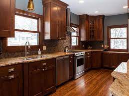 Hope you find them inspiring too! Wall Colors With Dark Wood Kitchen Cabinets Layjao