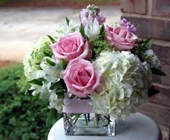 Shop with afterpay on eligible items. Hydrangeas And Roses Compact Arrangement In Indianapolis In Shadeland Flower Shop