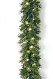 Amazon Com National Tree Company Pre Lit Artificial Christmas Garland Includes Pre Strung Light Artificial Christmas Garland Pre Lit Garland Outdoor Garland