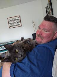 Ripley the therapy cat