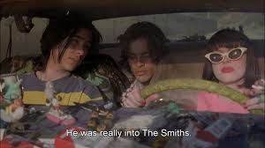 The doom generation gets it right with a mixture of satire,music,and a punk attitude. James Duval The Smiths Rose Mcgowan And The Doom Generation Image 7136842 On Favim Com