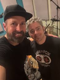 Behind the scenes studio adding layers to Crucified with  @smileemptysoulofficial @payroll_rob @masonscavello_music  @mason_scavello_fanpage @firebrand_recording