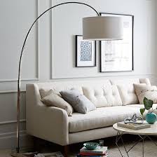 Overarching Floor Lamp Polished Nickel Floor Lamps Living Room Overarching Floor Lamp Contemporary Floor Lamps