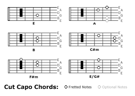 Partial Capo Chord Chart Www Bedowntowndaytona Com