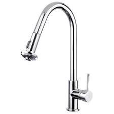 Characterised by its circular elements, the gareth ashton lucia sidelever mixer with pull out will enhance the style of your kitchen setting. Gooseneck Pull Out Veggie Sprayer Kitchen Mixer Tap Venus Spray Domain