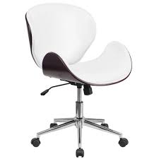 mid back wood conference office chair with leather seat white mahogany riverstone furniture leather office chair office chair swivel office chair