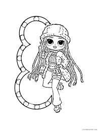 Free printable lol omg coloring pages. Lol Omg Coloring Pages For Girls Lol Omg 18 Printable 2021 0841 Coloring4free Coloring4free Com