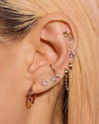 Stone And Strand S Instagram Profile Post Golden Hour Earings Piercings Ear Jewelry Full Ear Piercings