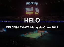 The 2019 malaysia open, officially known as the celcom axiata malaysia open 2019, is a badminton tournament which takes place at axiata arena in malaysia. Aja Helo For Celcom Axiata Malaysia Open 2019 Macking Domain