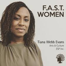 Meet Tiana Webb Evans of the ESP Group-panelist at this Saturday's Think  F.A.S.T conference at Central High School. Tiana Webb Evans is a cultural  producer, marketing and communications professional, a key figure