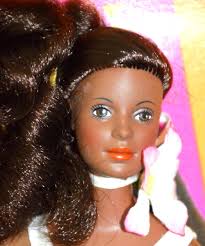 BLACK "DANA" COVER GIRL FASHION DOLL (Kenner) poseable 12.5", BOX, STAND.  1980