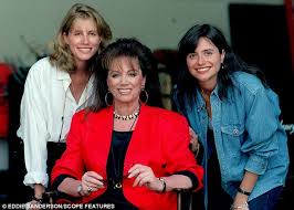 Over four decades jackie collins sold more than 500 novels, and today her 32nd and final novel in an exclusive interview, jackie's daughters, tiffany and rory lerman, talk for the first time to ross. Jackie Collins Reveals Why She Kept Cancer A Secret From Sister Joan Daily Mail Online