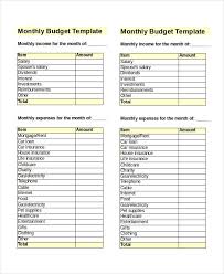 Monthly Budget Template Excel Monthly Budget Template How To Get A Fine Excel Monthly Bud Monthly Budget Template Budget Template Household Budget Template