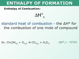 8 al(s) + 3 fe3o4(s) → 4 al2o3(s) + 9 fe(s) solution δh for a reaction is equal to the sum of the heats of formation of the product compounds minus the sum of the heats of formation of the reactant compounds: Tang 03 Enthalpy Of Formation And Combustion