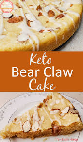 Easy Keto Bear Claw Cake Ketofied Sisters In 2021 Keto Dessert Recipes Food Recipes