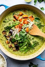 It perfumes the whole kitchen. Vegan Thai Green Curry Lazy Cat Kitchen
