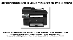 The hp laserjet pro m402dn is another addition to the efficient series of printers. How To Download And Install Hp Laserjet Pro M1217nfw Mfp Driver Windows 10 8 1 8 7 Vista Xp Youtube