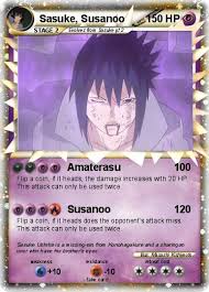 Sasuke uchiha, after having the ability to transplant his eyes together with his brother itachi's . Pokemon Sasuke Susanoo 31