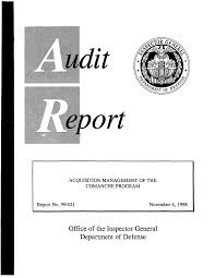 Acquisition Management of the Comanche Program