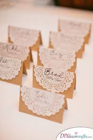 But there are ways to make it work! Diy Wedding Place Cards Awesome Wedding Name Cards