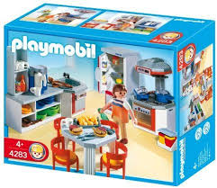 Playmobil Kitchen With Dinnette Set By Playmobil 53 99 9 8 X 7 9 X 3 9 Inches Inserted Part Of The Dishwasher And Griddle A Playmobil Play Mobile Spielzeug