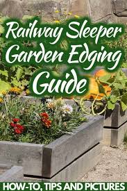 230+ stores or buy online! Railway Sleepers Garden Edging Guide How To Tips And Pictures Garden Tabs