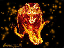 Download, share or upload your own one! Fire Wolf Fire Art Wolf Wallpaper