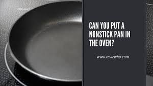 Can i put my skillet in the oven? Can You Put A Nonstick Pan In The Oven Reviewho