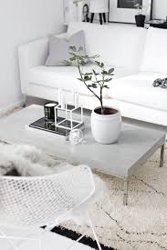 Diy Concrete Table Stylizimo Interior Living Room Scandinavian Home Living Room
