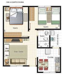 Casas Pequenas Plantas De Casas Com Cozinha Americana E 2 Quartos Plantas De Casas De Campo Gratis Decorando Casas Projetos De Casas Populares Projetos De Casas Pequenas Projetos De Casas