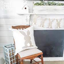 Download Diy Felt Easter Bunny Banner Pillow With Free Printables Simple Made Pretty
