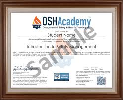 When does the osha 30 hour construction course expire? Oshacademy 30 Hour Construction Safety And Health Program