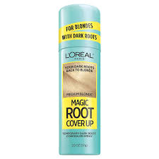 Formulated with a variety of pigments plus reflective particles to blend. L Oreal Paris Magic Root Cover Up Concealer Spray Blondes With Dark Roots Medium Blonde Women S Temporary Color Meijer Grocery Pharmacy Home More