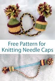 Knitting with knitting needles for beginners (photo and video lesson). Free Knitting Pattern For Knitting Needle Caps Vintage Knitting Diy Knitting Knitting Patterns