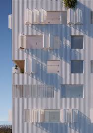 Patch Apartments Fieldwork Minimalist Architecture Apartment Architecture Facade Design