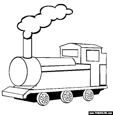 Color pictures email pictures and more with these train locomotive coloring pages. Train Coloring Page Free Train Online Coloring